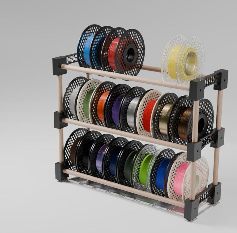 Modular Spool Rack