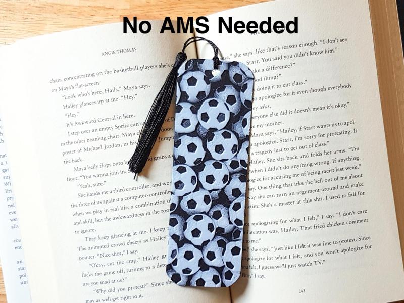 Bookmark, Soccer balls. Football. Hueforge