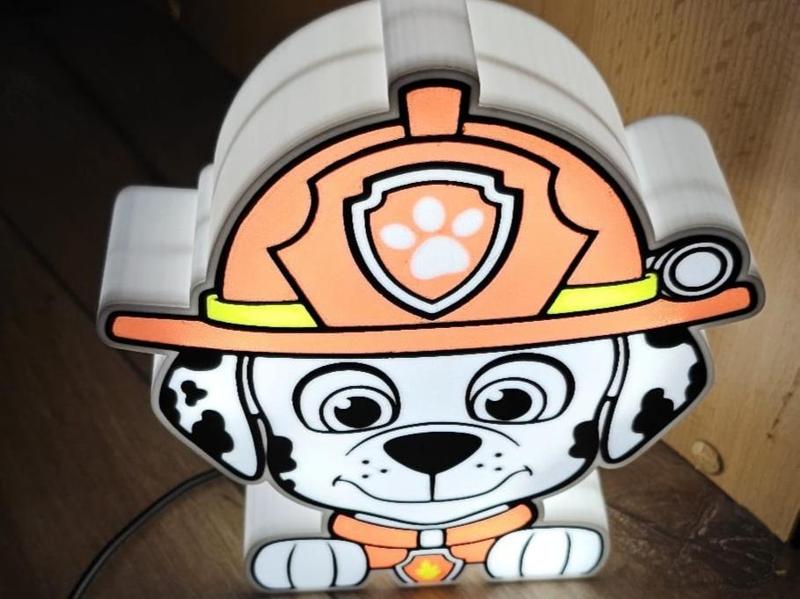 Paw Patrol Marshall Lightbox with 0.5m LED Strip