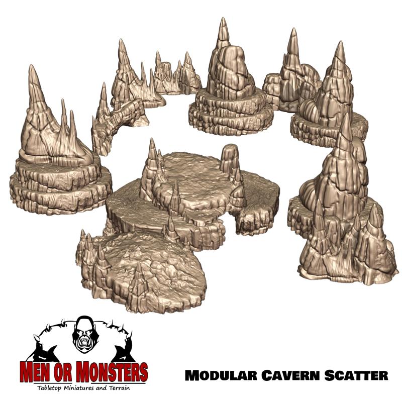 Modular Cavern scatter terrain
