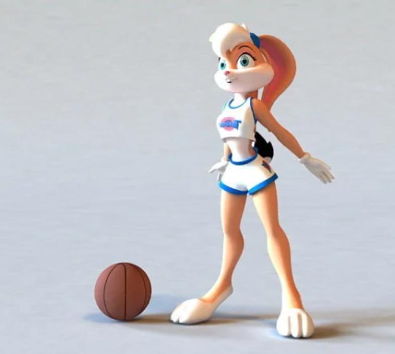 lola bunny figure (loony toon)