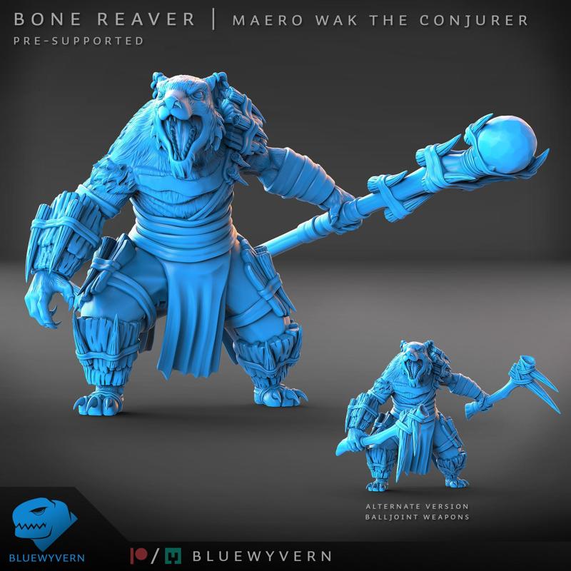 The Bone Reaver - Maero Wak the Conjurer (Modular)