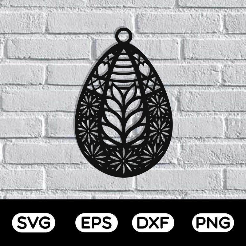 Easter Egg Metal wall Art Laser cut Files
