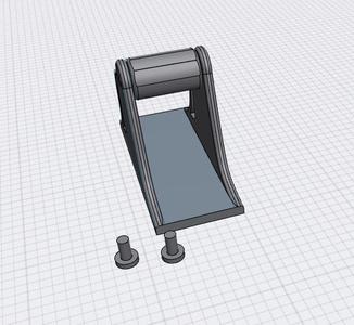 A 3D Printing Filament Holder