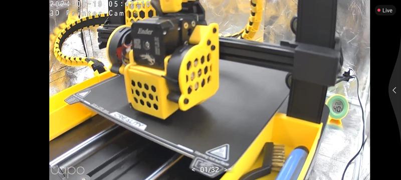 Tapo Camera Holder Enclosure 8mm