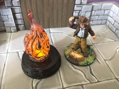 30mm Flashing LED Miniature Base