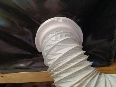 100mm flexi duct connector