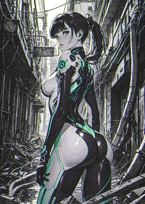 Cyber Punk Woman