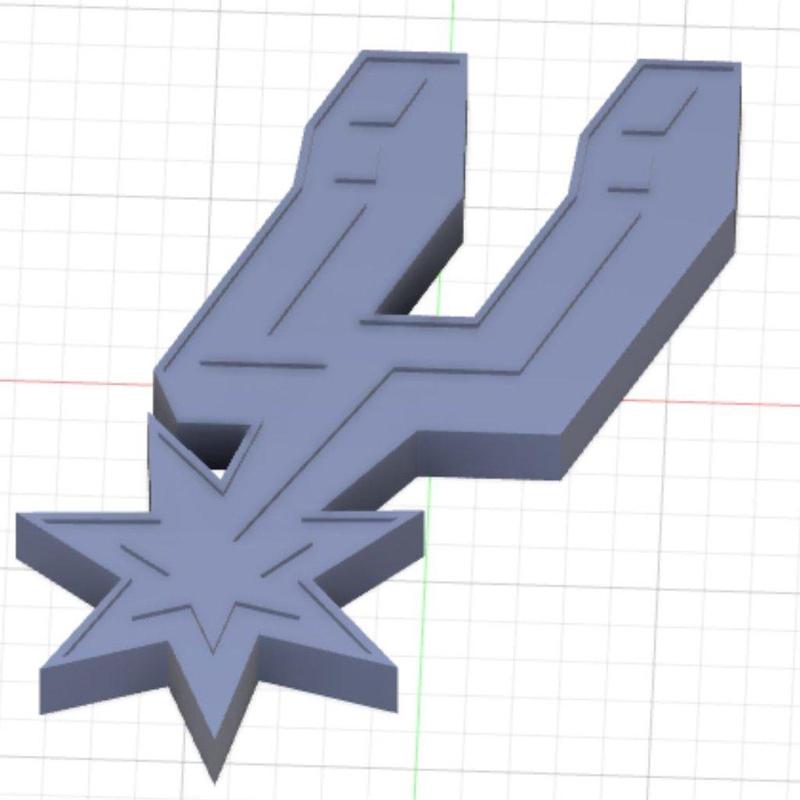 SA Spurs cookie cutter