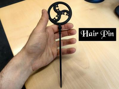 Ornate Swirl Hair Pin