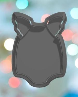 Baby Shower Girl Onesie Cookie Cutter