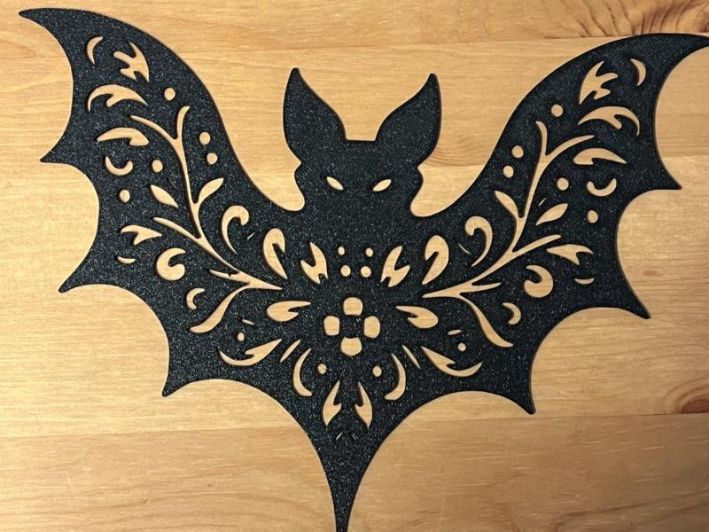 bat wall art