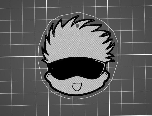 JJK Satoru Gojo Chibi keychain