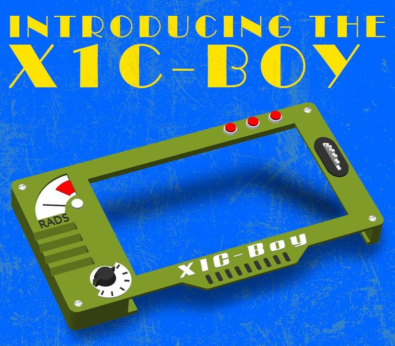 X1C-Boy Faceplate cover - Fallout Theme