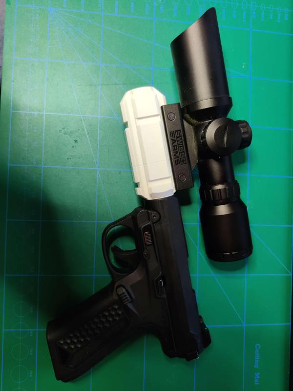 AAP-01 Barrel with Picatinny Rails