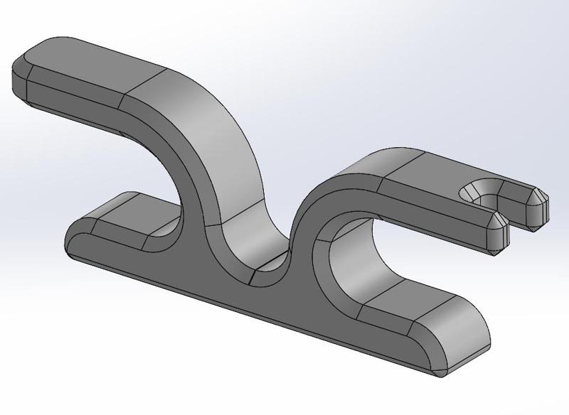 Command Strip Cord Cleat