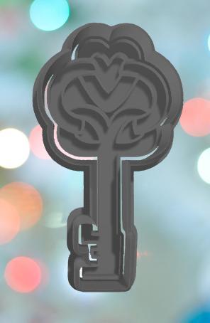 Fairy Skeleton Key Cookie Cutter