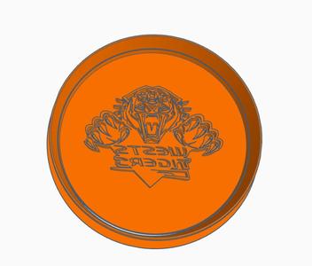 NRL West Tigers Cookie Cutter