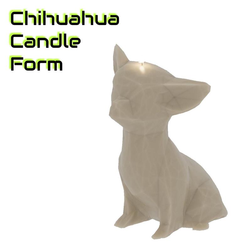 Chihuahua Candle Form