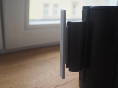 Barrier tape holder