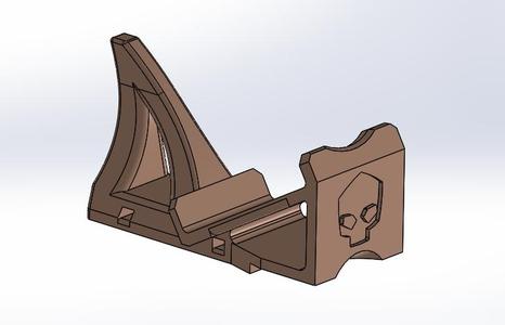 Hawkeye Firefly 2 camera mount with shark fin for S`n`D ENVY Frame