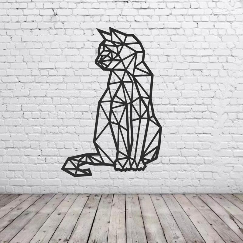 Wall Art - Cat Geometrical