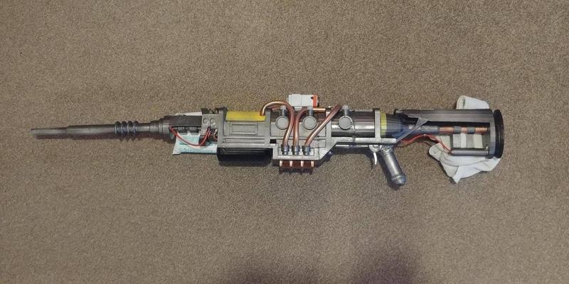 Fallout 4/76 Plasma Sniper Rifle with Recon Scope