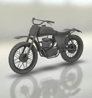BSA B25 Scrambler 1970