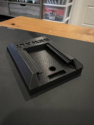 DeWalt 20V Battery wall holder