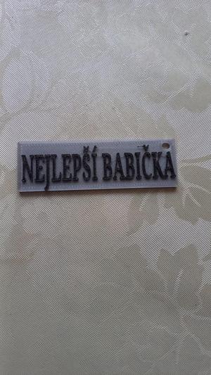Nejlepší babička přívěšek