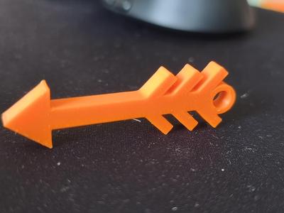 arrow keychain