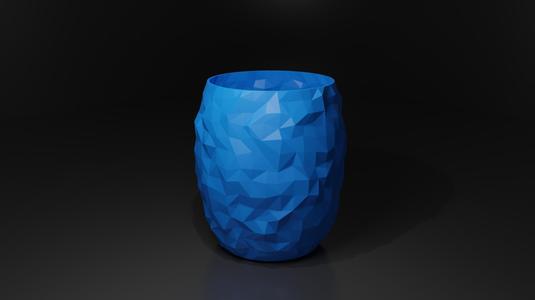 LowPoly Becher