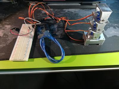 4DoF mini robot arm