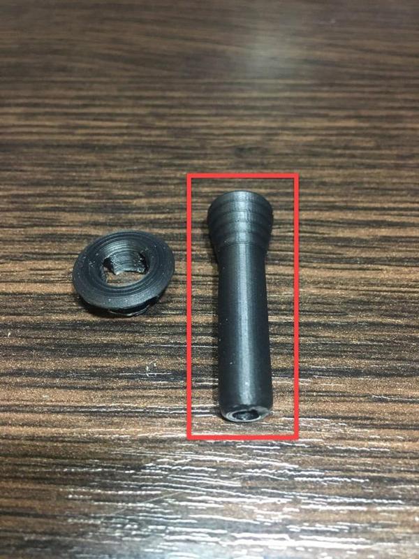 Bmw E30\E28\E21 - door lock knob (OEM: 51 21 1 852 140, 51 41 1 911 964)