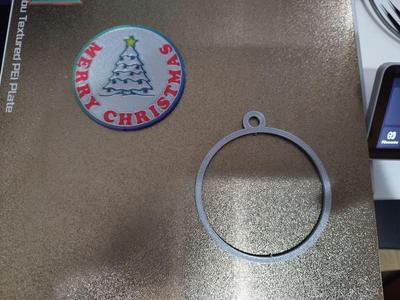 Coasters transformable to christmas balls