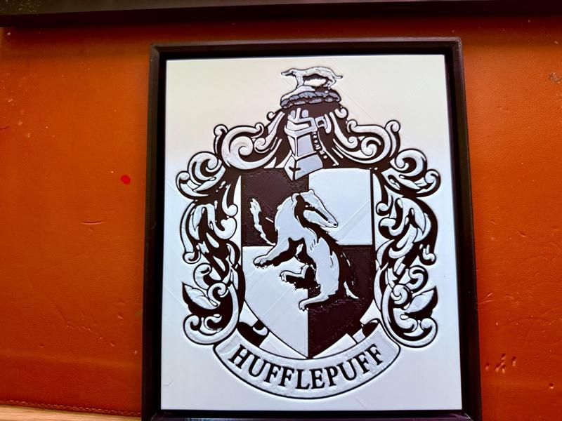 Hufflepuff House Emblem - Hueforge