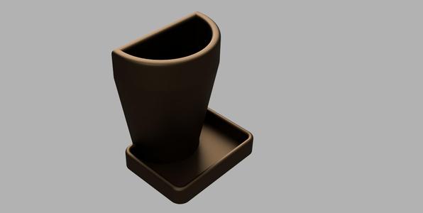 Book End Planter with Drainage