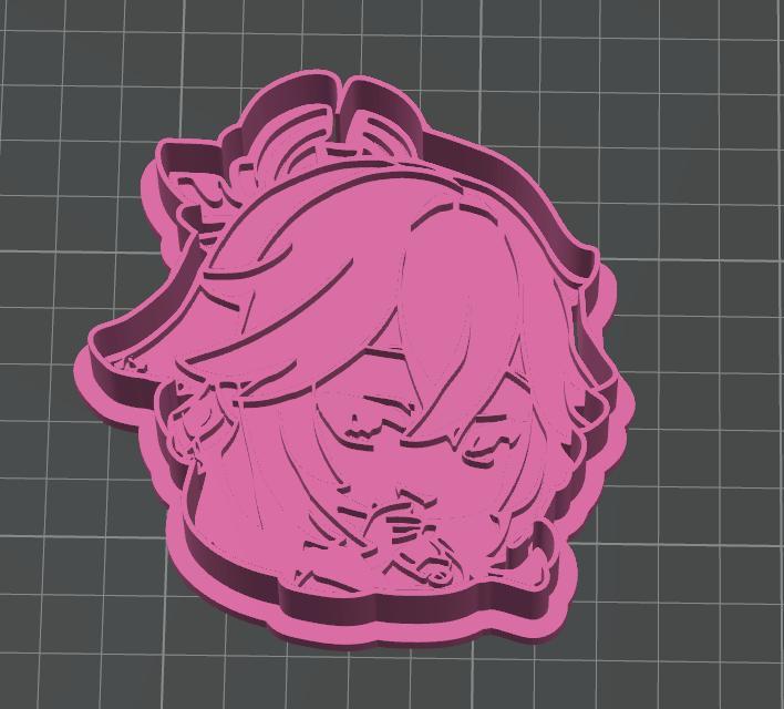 Yae Miko genshin impact cookie cutter