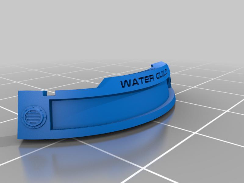 Necromunda Name Plate