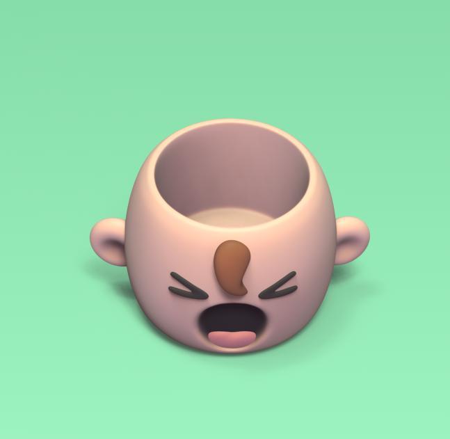 Baby Crying Pot