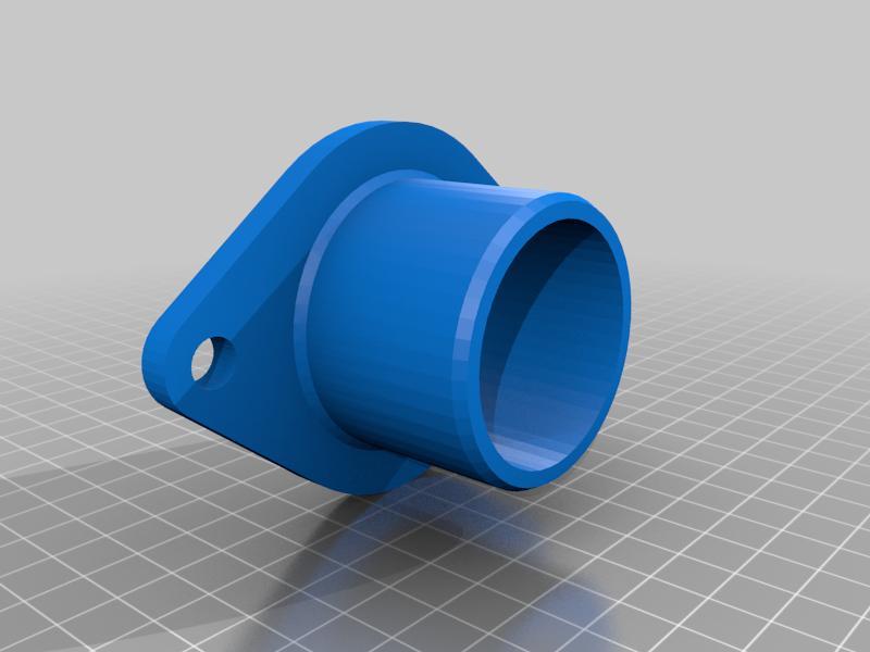 xv750 airfilter flange