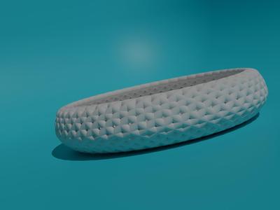 Diamond Pattern Bowl