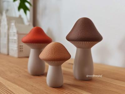 Mini Mushroom Trio