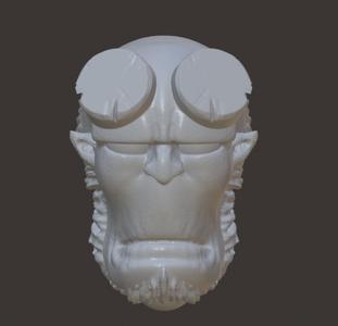 Hellboy head