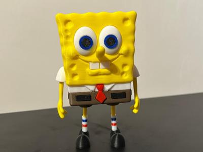 SpongeBob - articulated toy - No AMS