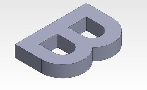 B letter