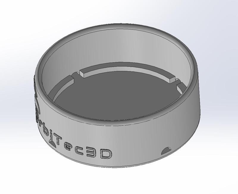 MEG / Megalodon CCR Rebreather - Head calibration lid (Bottom)