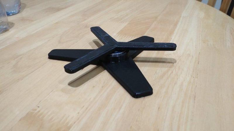 Turntable spool stand