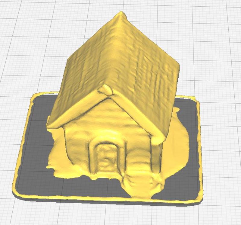 Dog House with ground