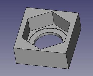 Kingpin retainer for a Bennett Vector truck